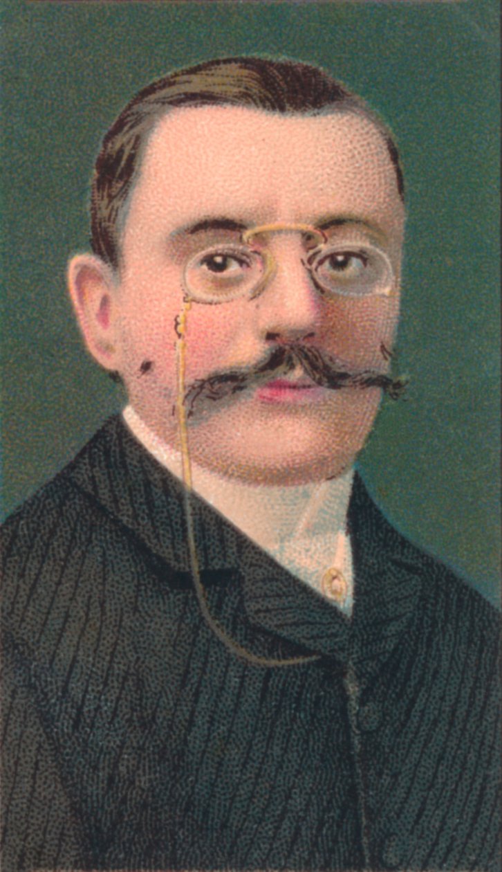 Theophile Delcasse 1852-1923, fransk statsmann, 1906 av Unbekannt