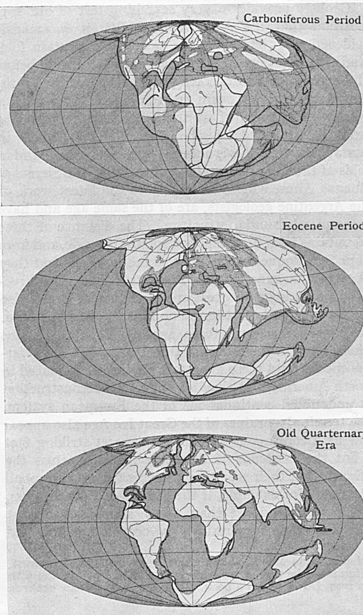 Theory of Continental Drift, 1922 av Unbekannt
