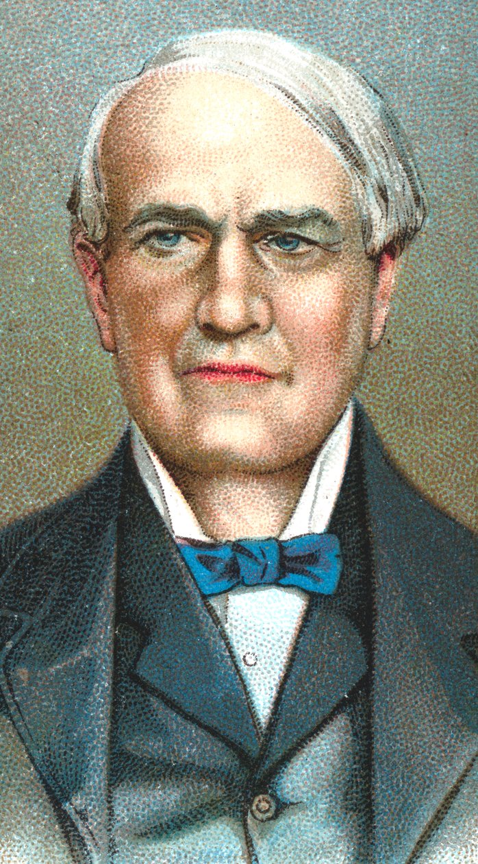Thomas Alva Edison , amerikansk oppfinner, 1924 av Unbekannt