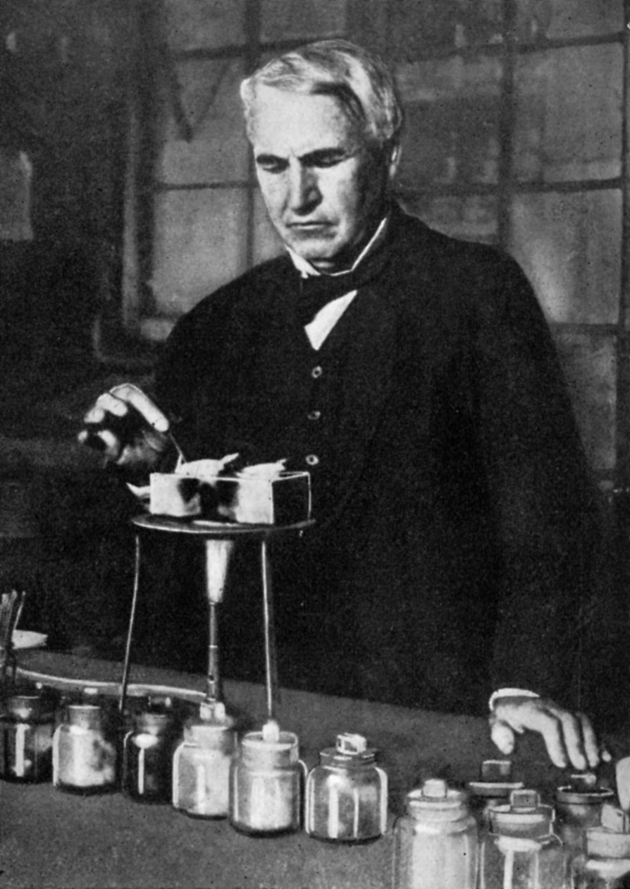 Thomas Alva Edison , amerikansk oppfinner og forretningsmann, 1926 av Unbekannt
