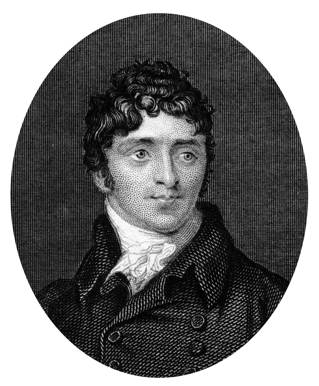 Thomas Campbell , skotsk poet, 1877 av Unbekannt