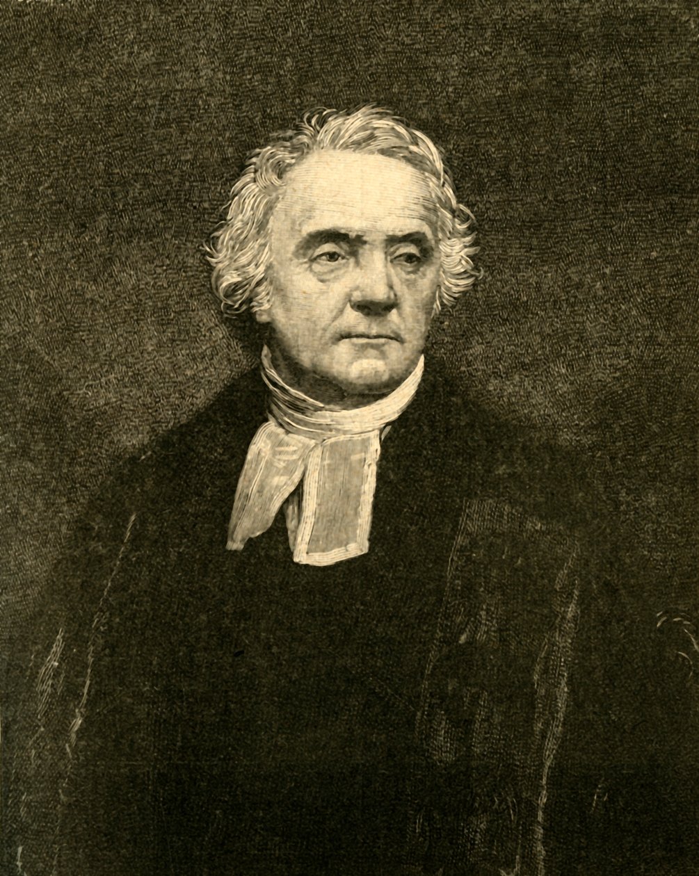 Thomas Chalmers , skotsk prest, teolog og politisk økonom, c1840-tallet c1890. av Unbekannt