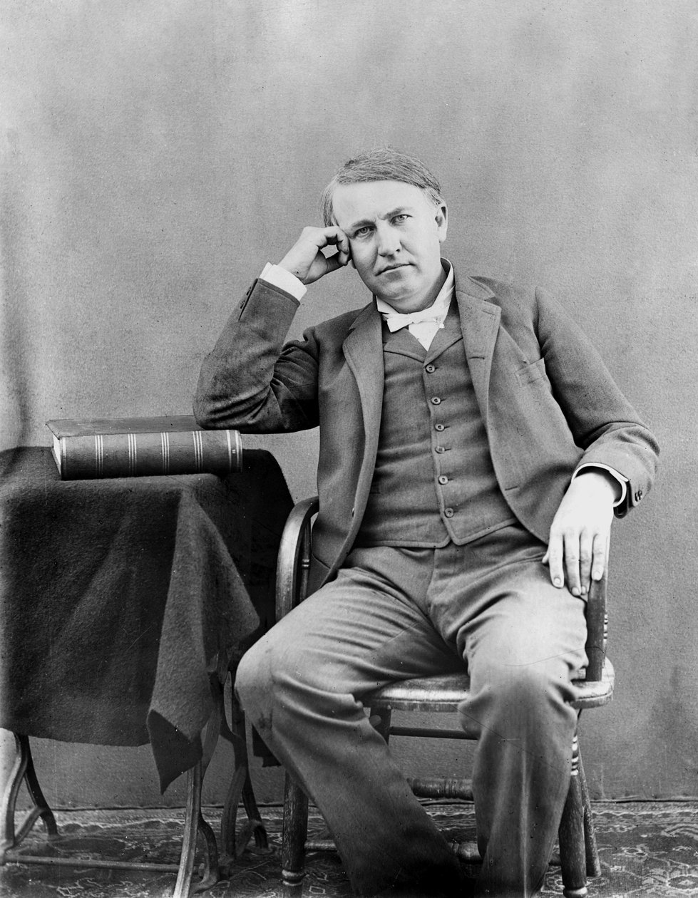 Thomas Edison, amerikansk oppfinner av Unbekannt