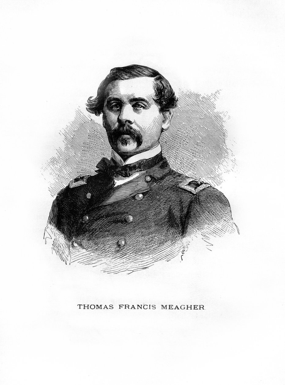 Thomas Francis Meagher, irsk revolusjonær, 1872 av Unbekannt