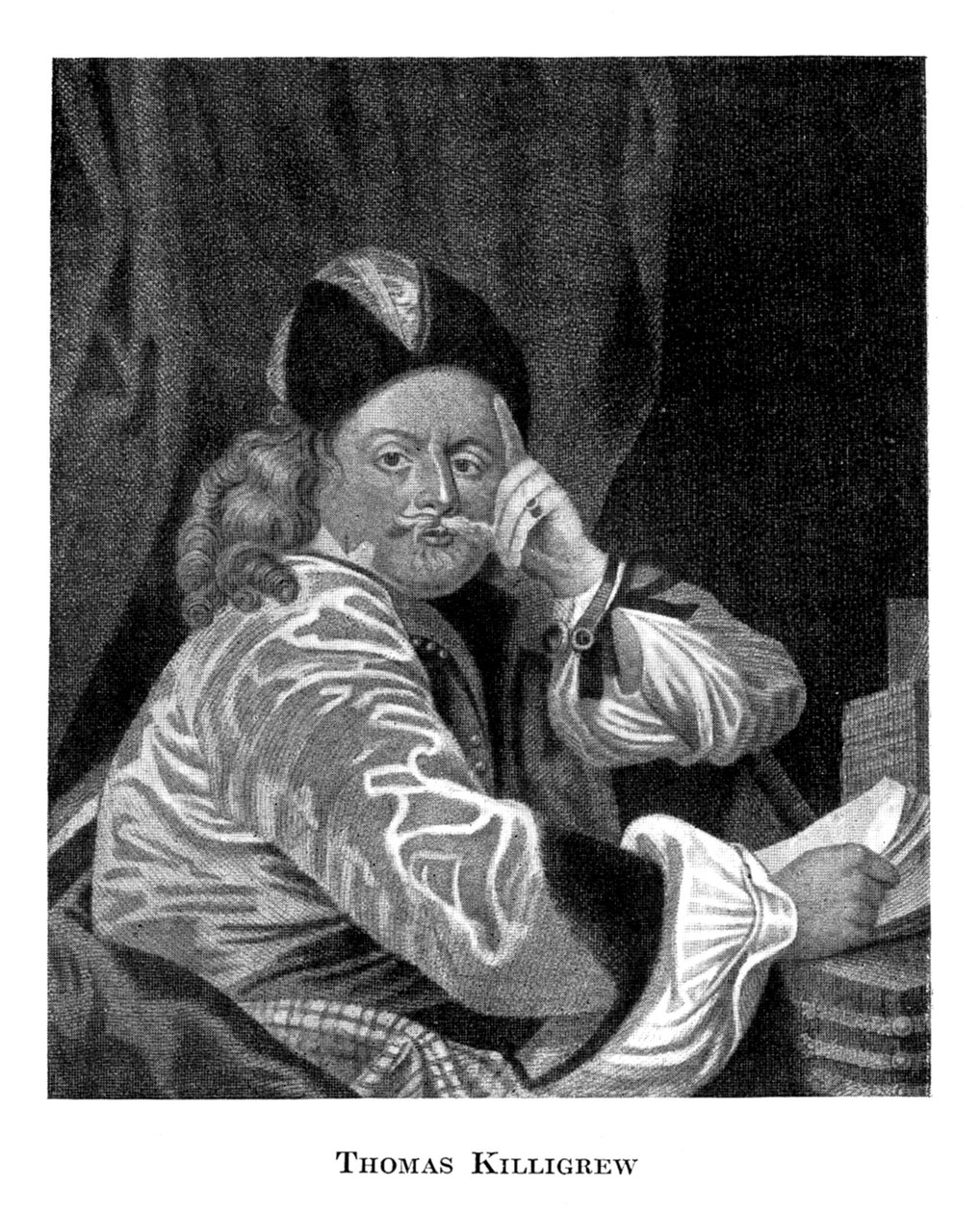 Thomas Killigrew 1612-1683, engelsk dramatiker og teatersjef, 1800-tallet av Unbekannt