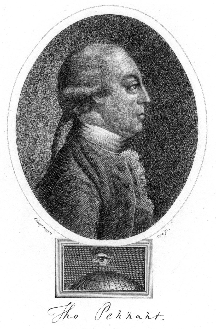 Thomas Pennant , britisk zoolog, forfatter og reisende fra 1700-tallet, 1823 av Unbekannt
