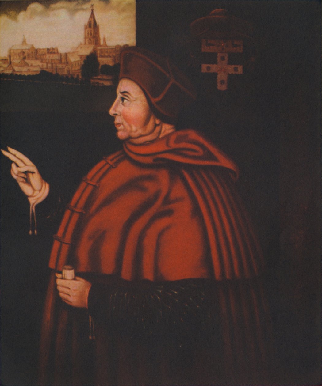 Thomas Wolsey, tidlig på 1500-tallet, 1941 av Unbekannt