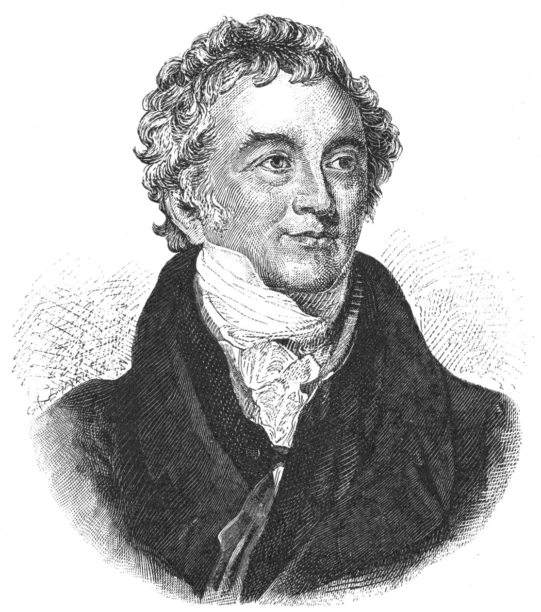 Thomas Young 1773-1829, fysiker og egyptolog, 1800-tallet av Unbekannt