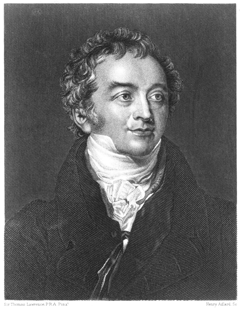 Thomas Young 1773-1829, fysiker og egyptolog, 1800-tallet av Unbekannt