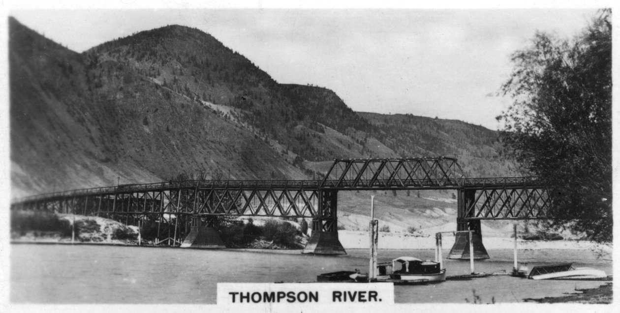 Thompson River, British Columbia, Canada, ca 1920-tallet av Unbekannt