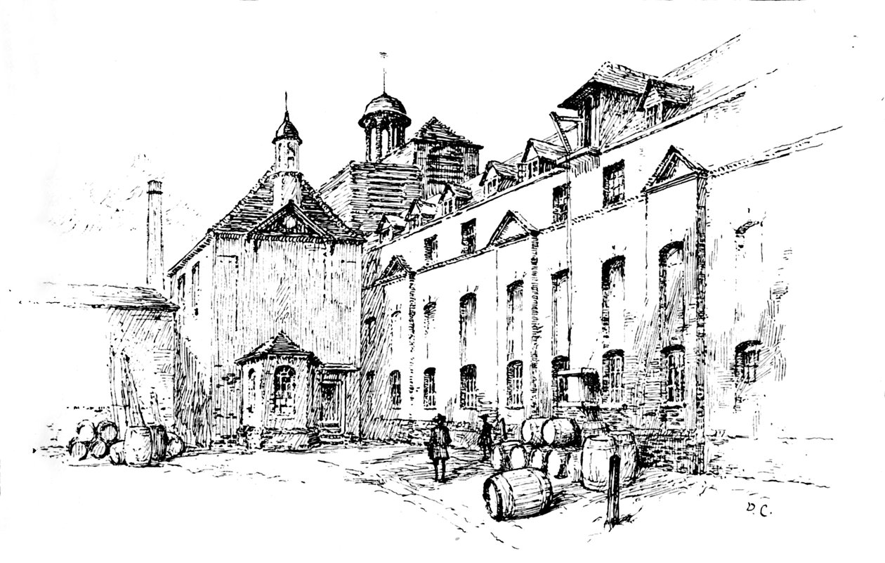Thrales Brewery, Southwark, 1907 av Unbekannt