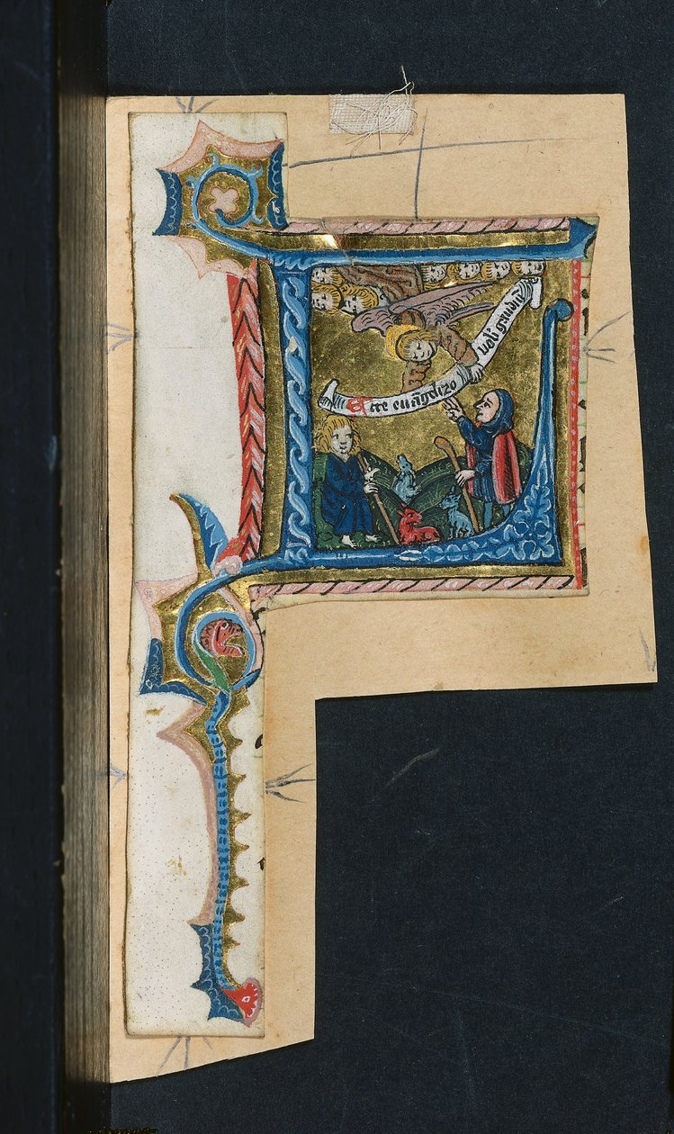 Tre stiklinger fra et missal, ca. 1470-1500. av Unbekannt