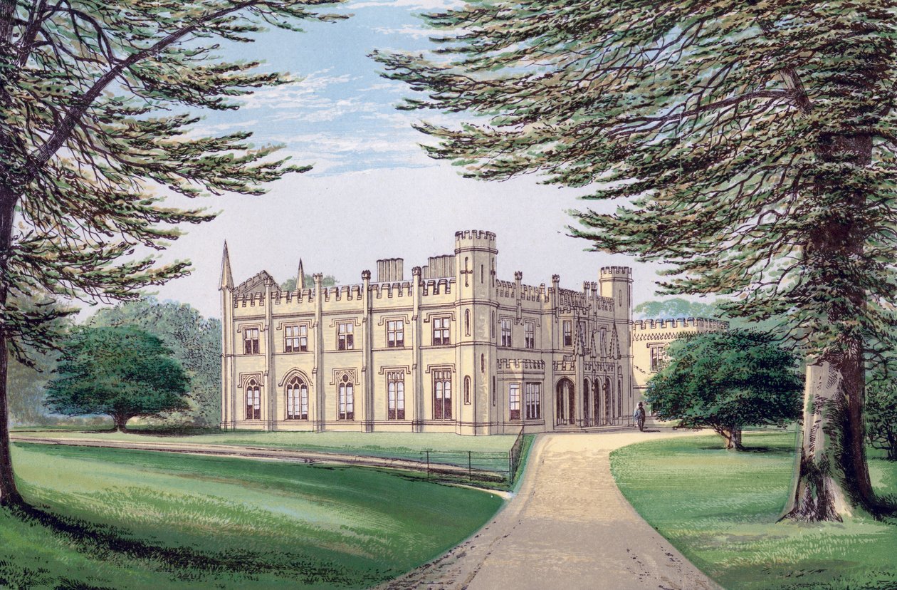 Thrybergh Park, South Yorkshire, slutten av 1800-tallet av Unbekannt