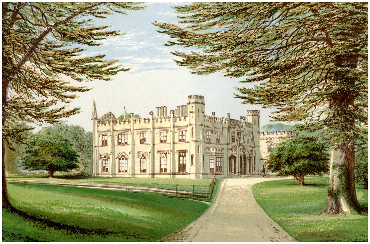 Thrybergh Park, Yorkshire, hjemmet til Fullerton-familien, c1880 av Unbekannt