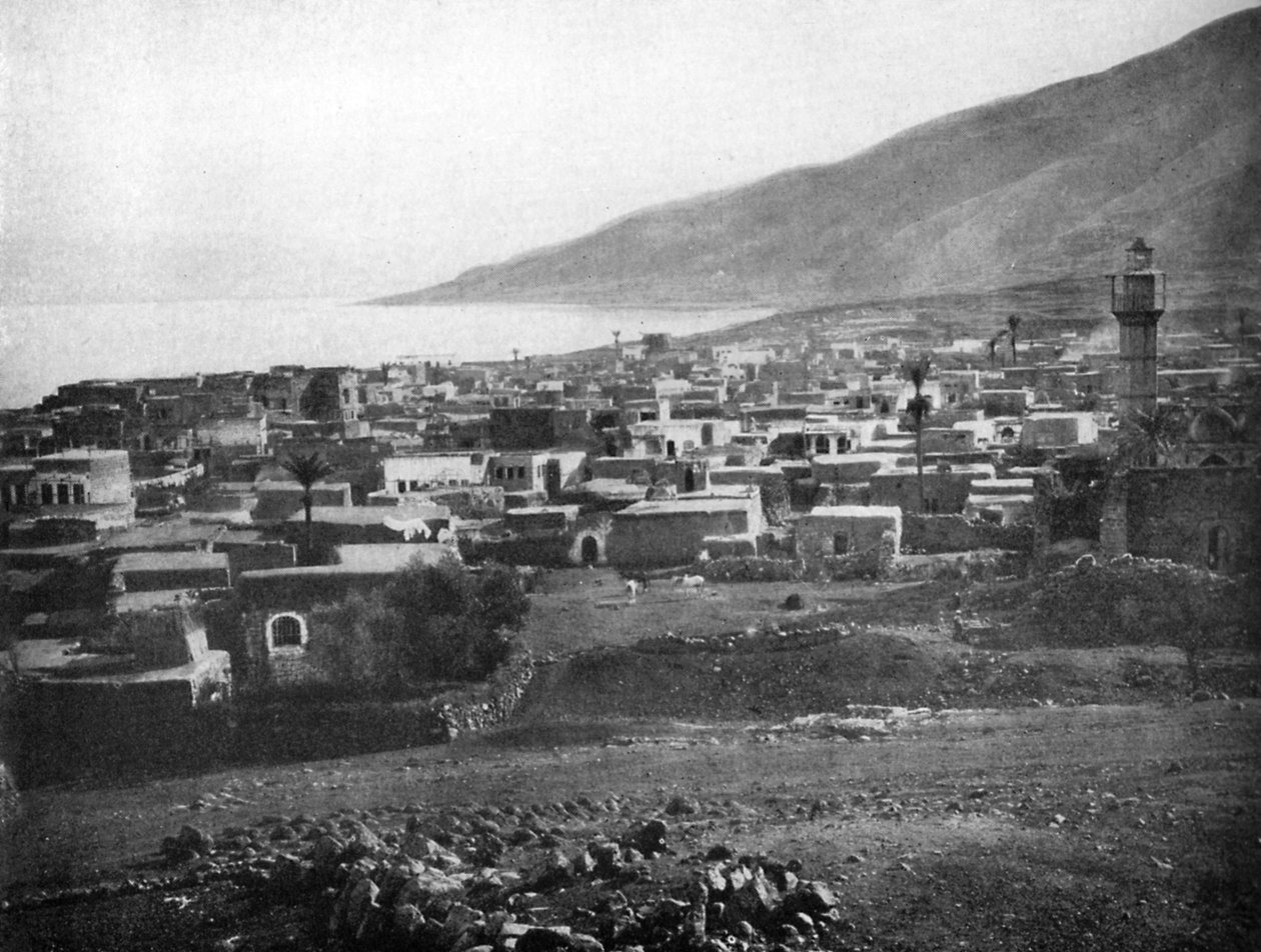 Tiberias og Galileasjøen, 1926 av Unbekannt