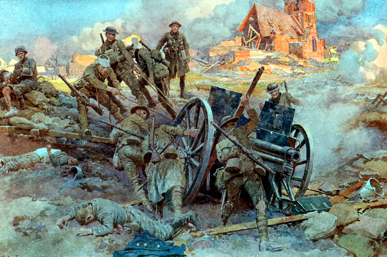 Til seierherrene!, første verdenskrig, 1917-1918 av Unbekannt