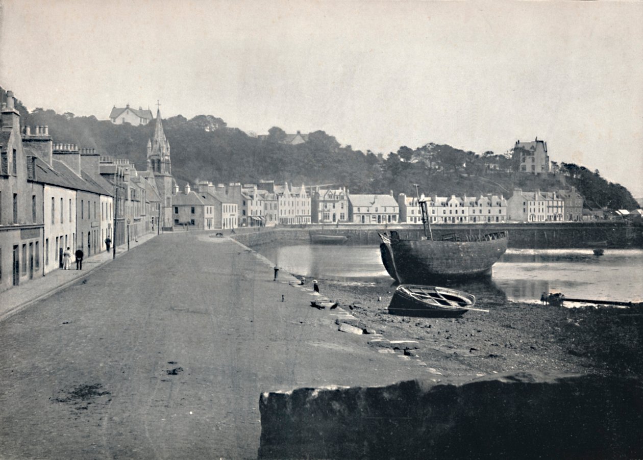 Tobermory - Generell utsikt over byen, 1895 av Unbekannt