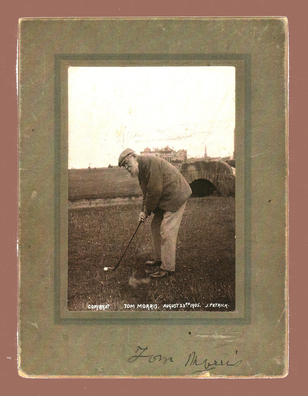 Tom Morris, 23. august 1905 av Unbekannt