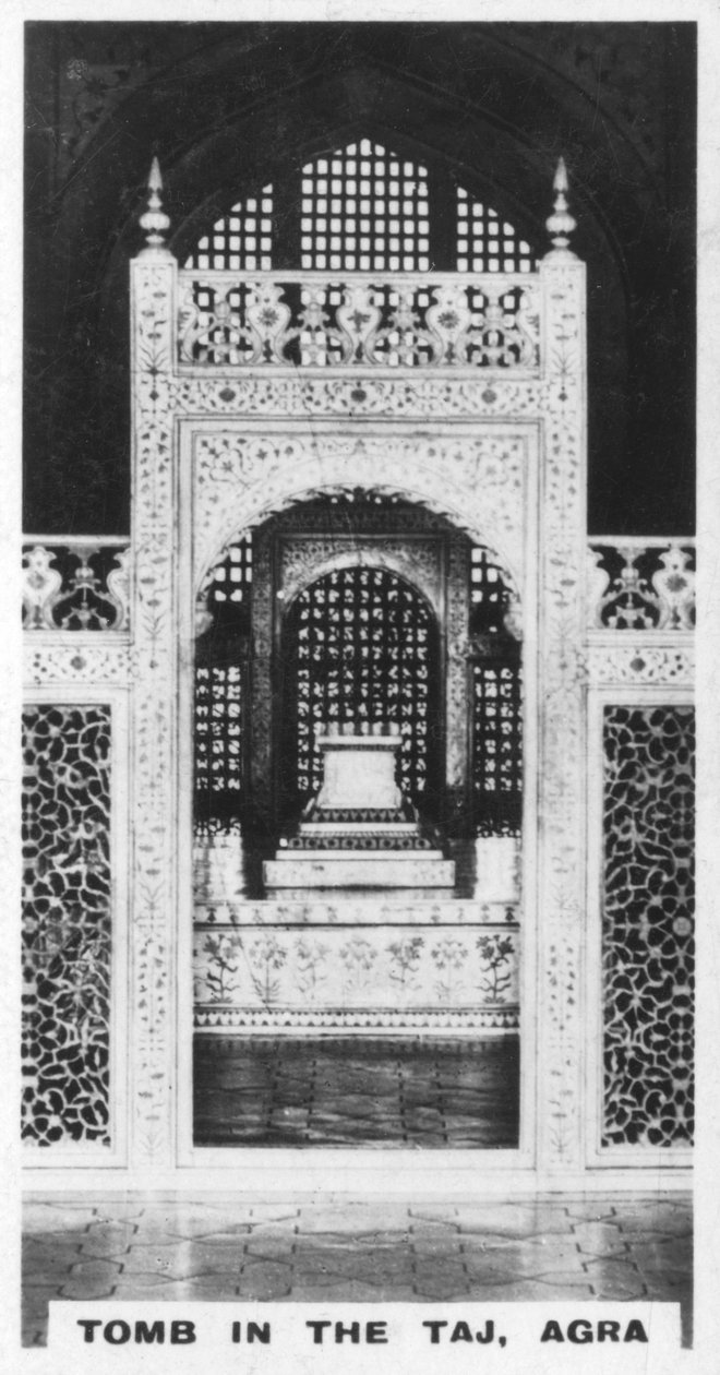 Grav i Taj, Agra, Uttar Pradesh, India, c1925. av Unbekannt