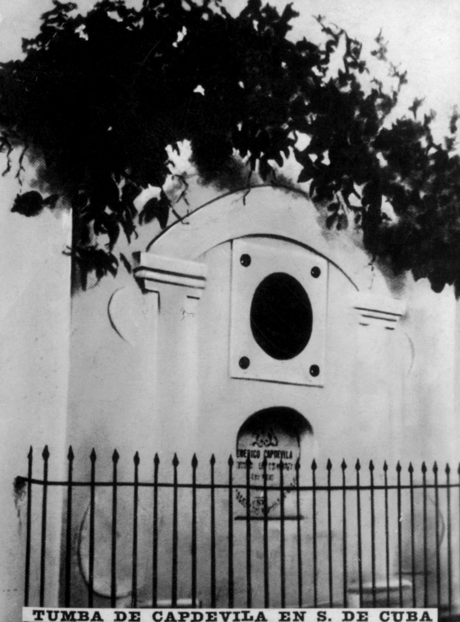 Graven til Capdevila i Santiago de Cuba, 1871, 1920-tallet av Unbekannt