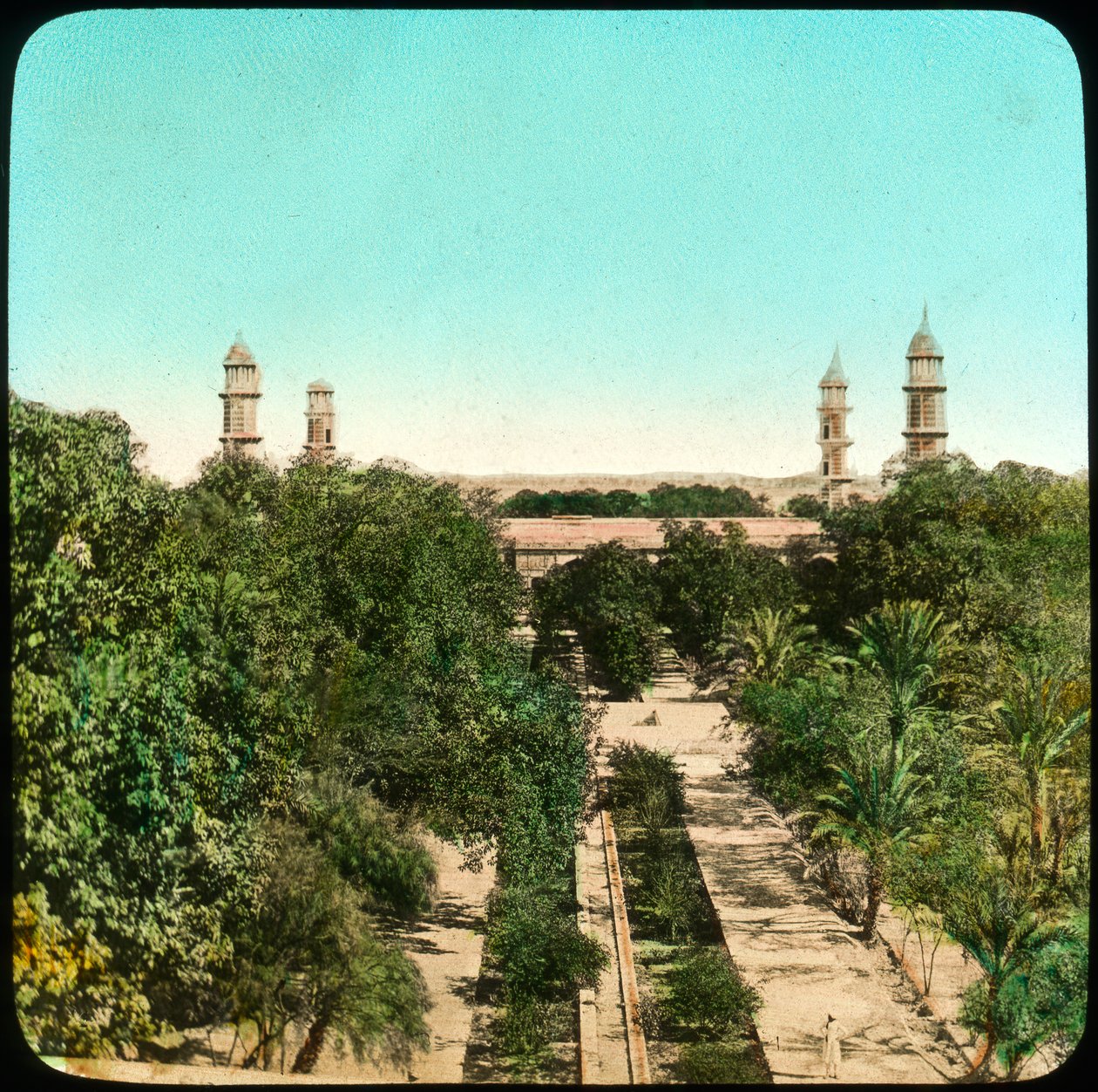 Graven til Jahangir, Lahore, India, slutten av 1800- eller begynnelsen av 1900-tallet av Unbekannt
