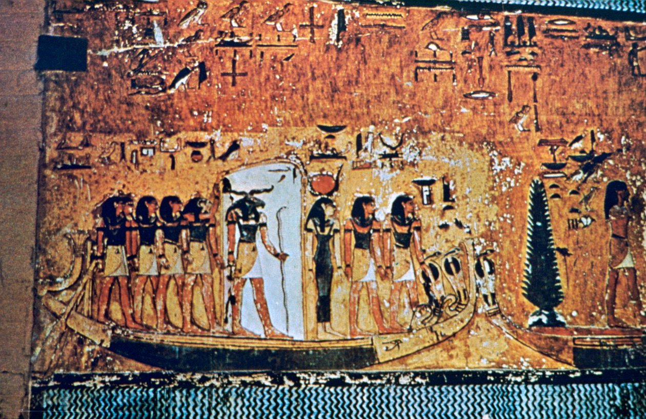 Graven til Seti I, Kongenes dal, Egypt, 1200-tallet f.Kr av Unbekannt