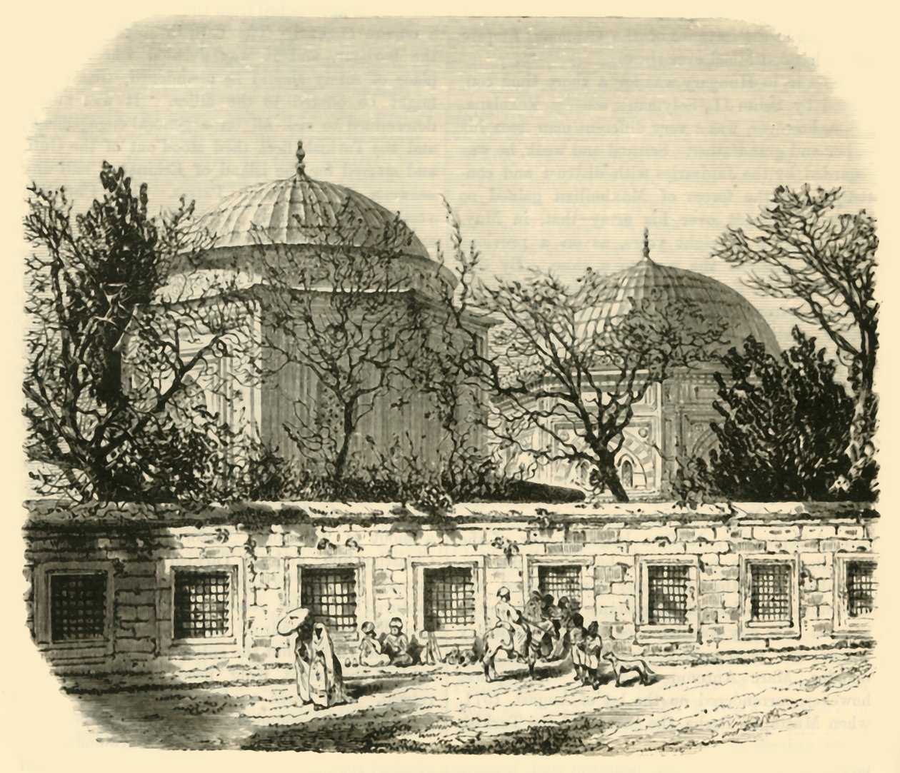 Tomb of Solyman the Magnificent og Roxolana, Konstantinopel, 1890. av Unbekannt