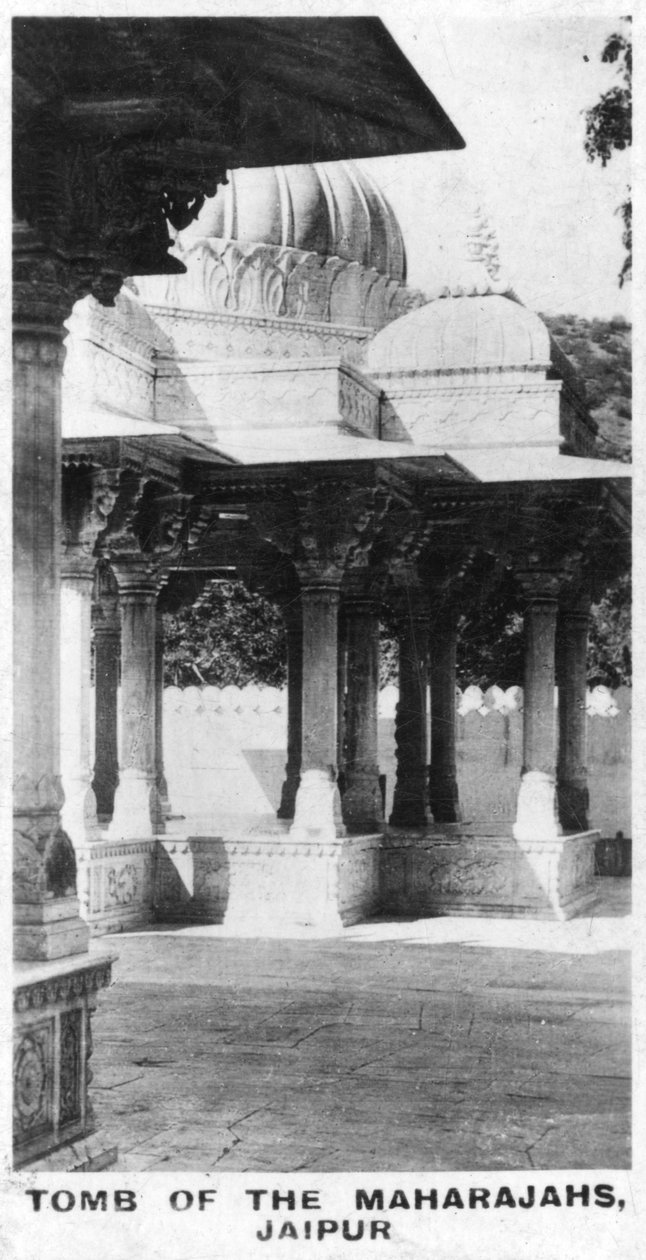 Maharajaenes grav, Jaipur, Rajasthan, India, c1925 av Unbekannt