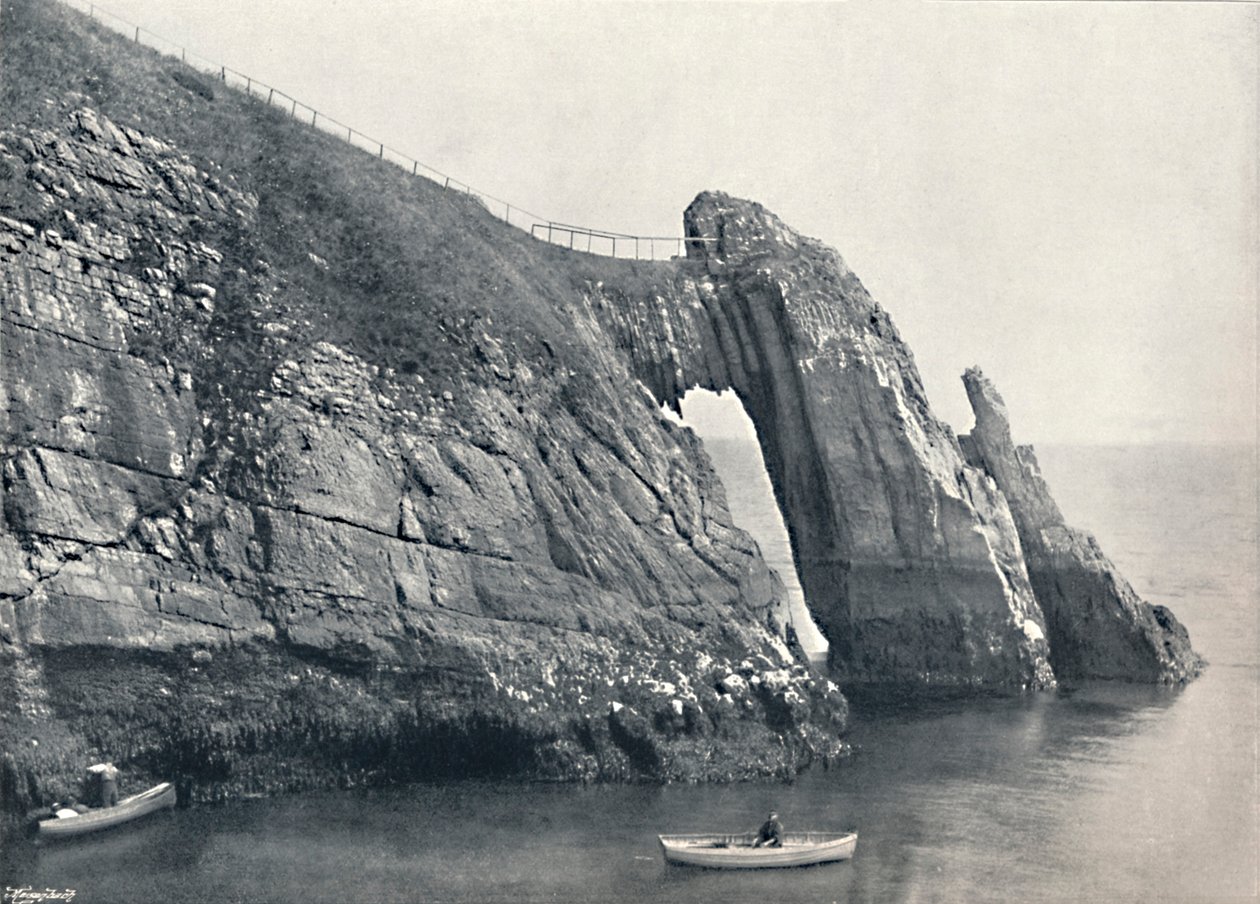 Torquay - The Natural Arch London Bridge, 1895 av Unbekannt