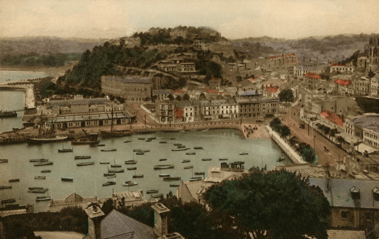 Torquay fra Vane Hill, 1930. av Unbekannt