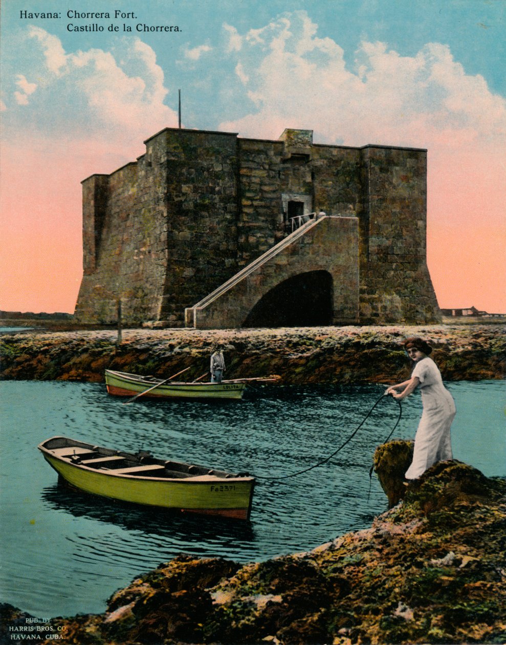 Chorrera Tower, Havana, Cuba, c1920 av Unbekannt