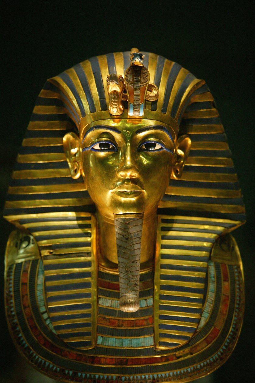 Tutankhamons begravelsesmaske Kairo Egypt av Unbekannt