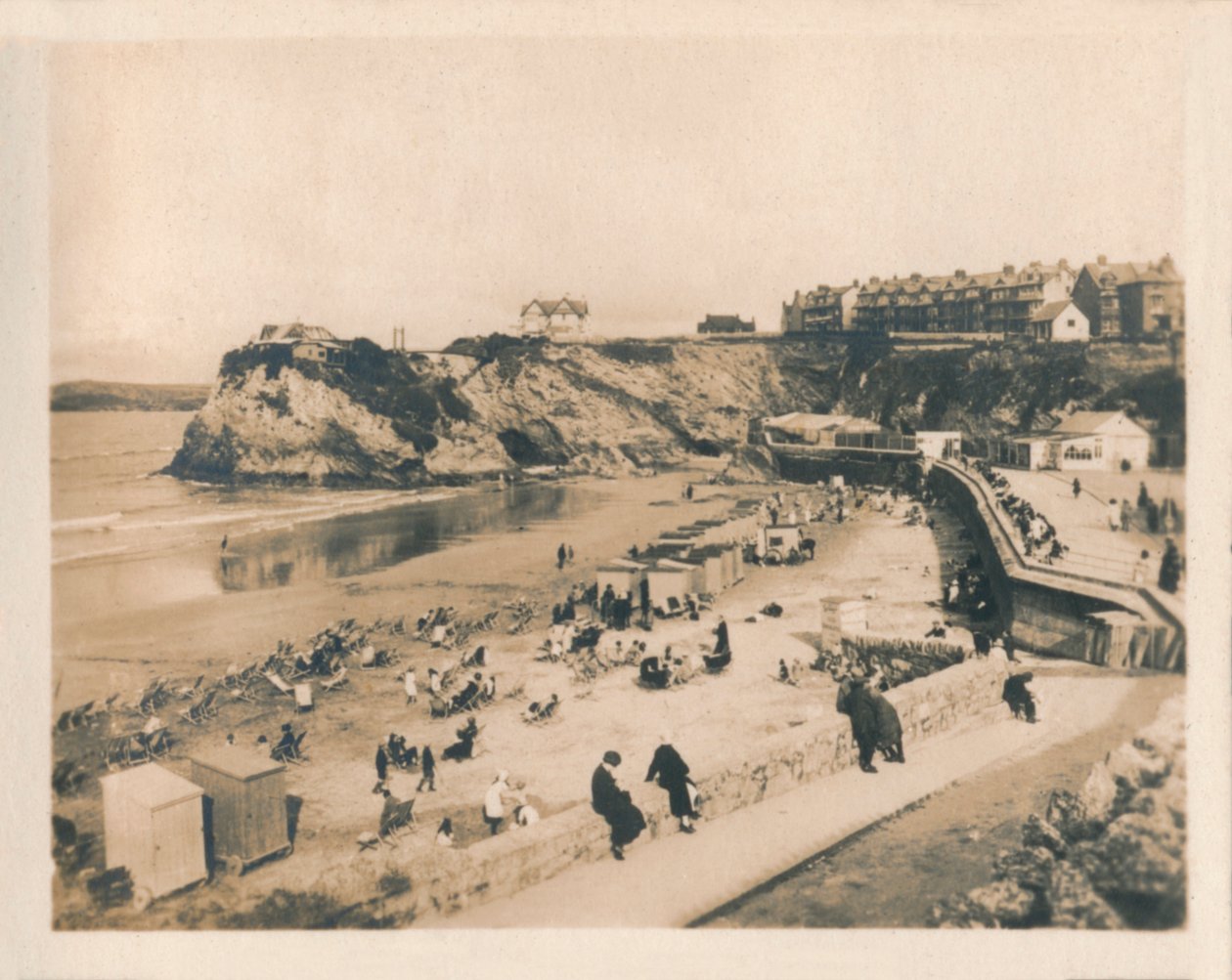 Towan Beach - Newquay, 1927 av Unbekannt