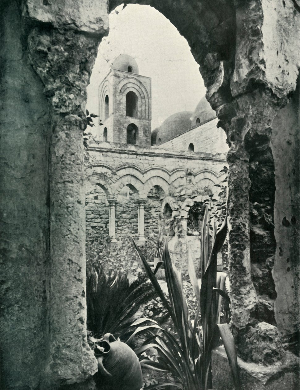 St Giovanni degli Eremiti-tårnet, Palermo, 1906. av Unbekannt