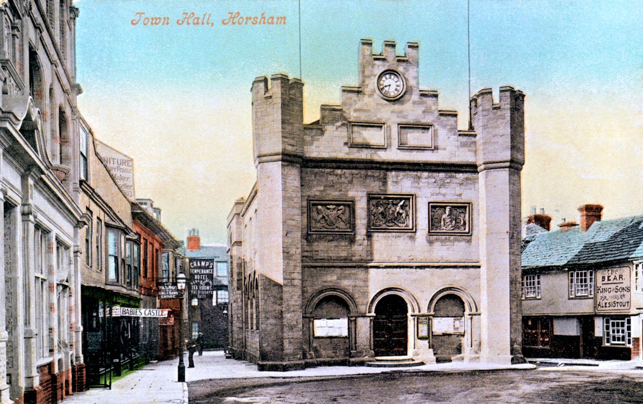 Rådhus, Horsham, 1906 av Unbekannt