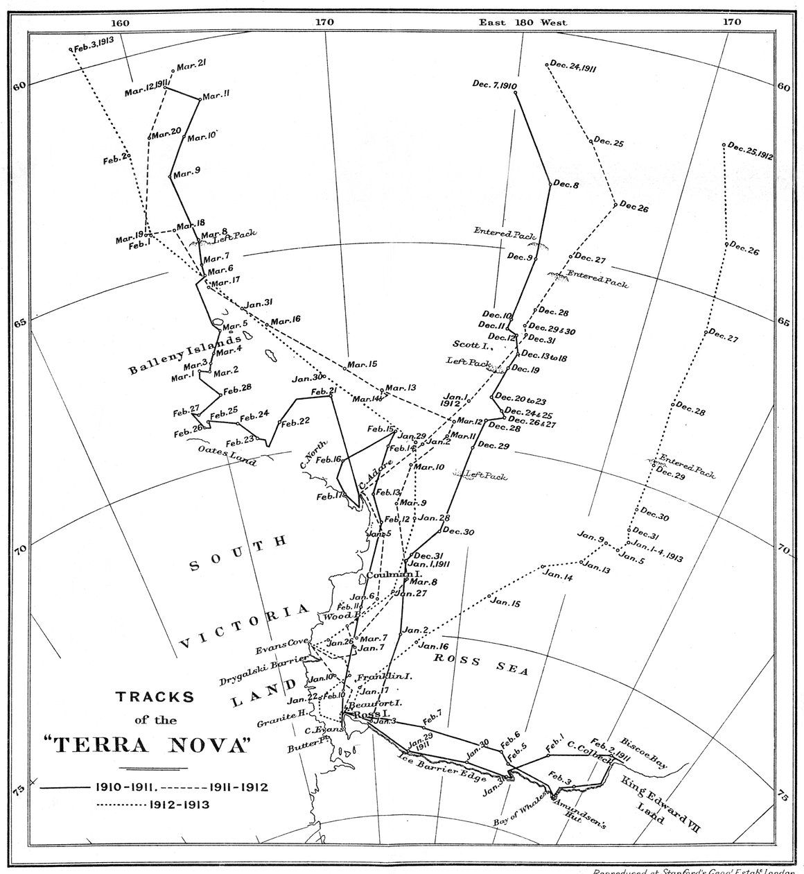 Spor av Terra Nova, 1910-1913, 1913 av Unbekannt