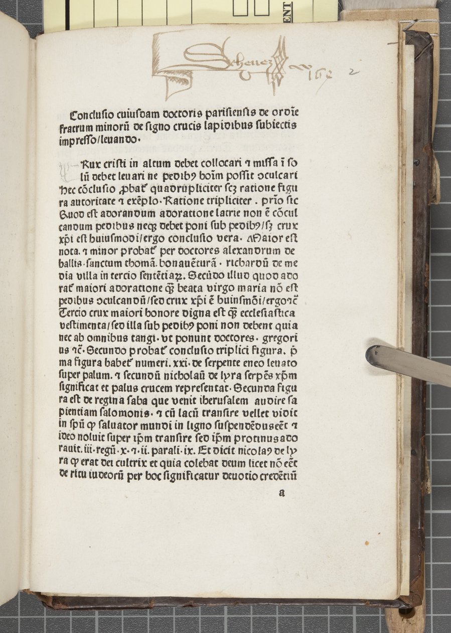 Tractat[us] sancti Augustini, skrevet av Augustine of Hippo (penn og blekk på papir) av Unbekannt