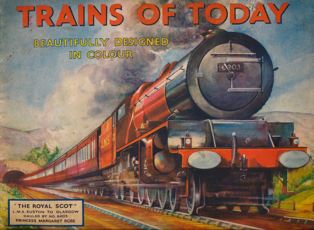 Dagens tog: The Royal Scot, L.M.S. Euston til Glasgow, 1940 av Unbekannt