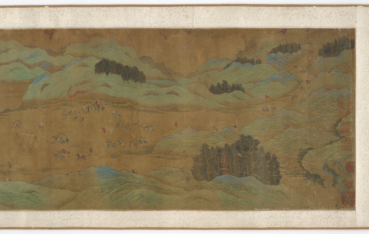 Traktat ved Bian-broen, Ming-dynastiet, 1500-1600-tallet. av Unbekannt