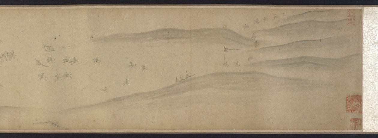 Traktat ved Bian-broen, Yuan- eller Ming-dynastiet, 1300-1400-tallet. av Unbekannt