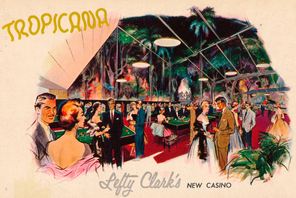 Tropicana - Lefty Clarks New Casino, c1950-tallet av Unbekannt