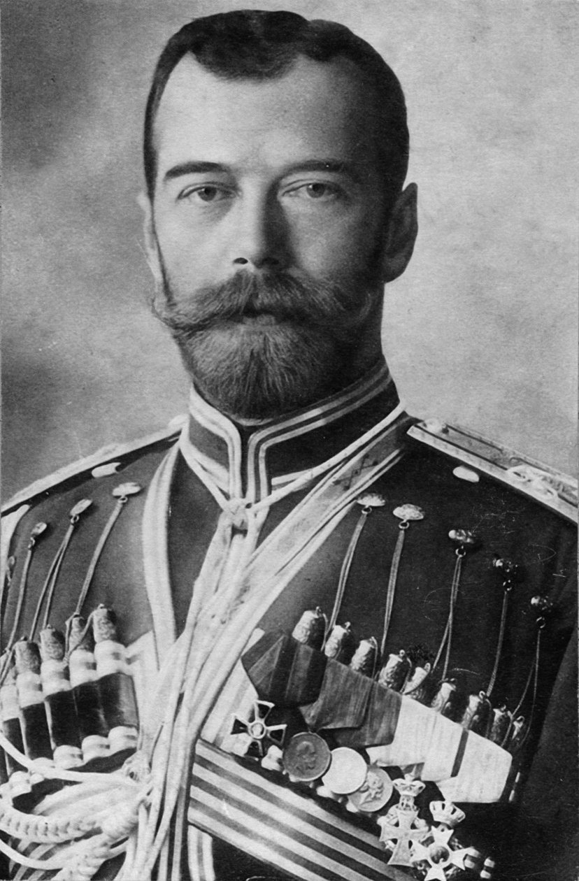 Tsar Nicholas II av Russland, ca 1900 av Unbekannt