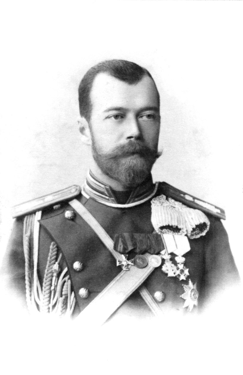 Tsar Nicholas II av Russland, ca 1900 av Unbekannt