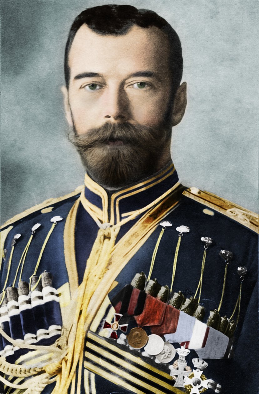 Tsar Nicholas II av Russland, ca 1900 av Unbekannt