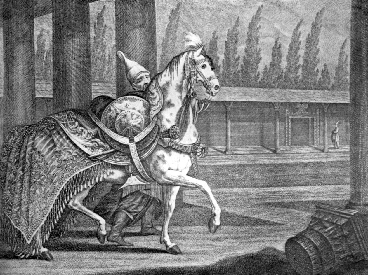 Tyrkiske sultaner arabisk hest, 1722 1938 av Unbekannt