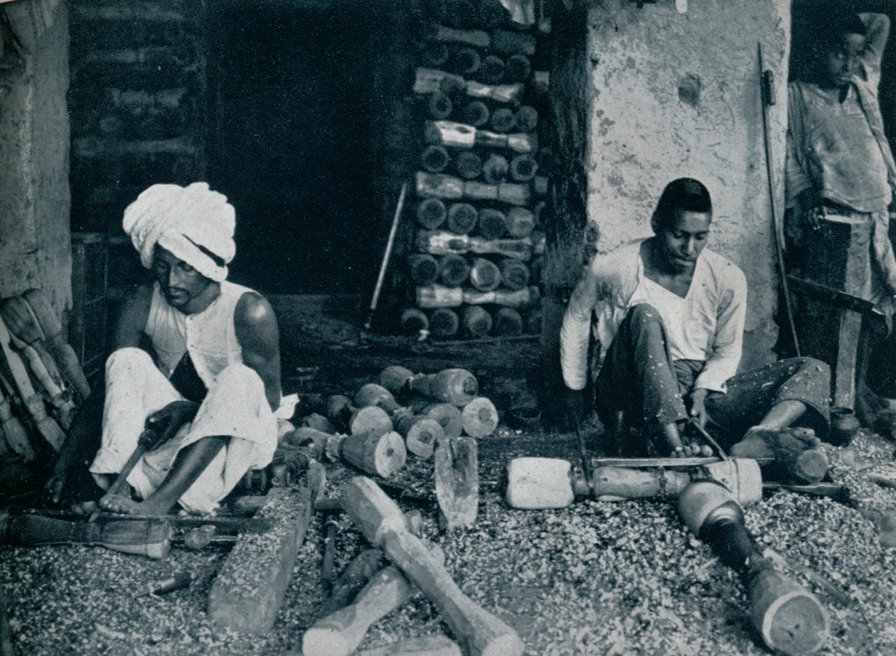 Sengebein i tre, c1942 av Unbekannt