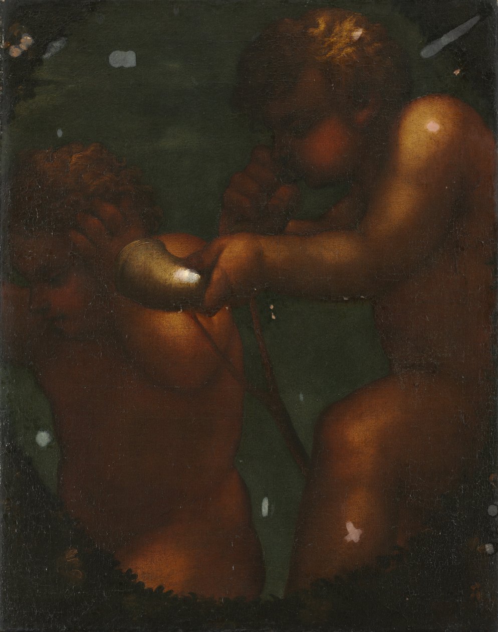 To Putti, 1700-tallet. av Unbekannt