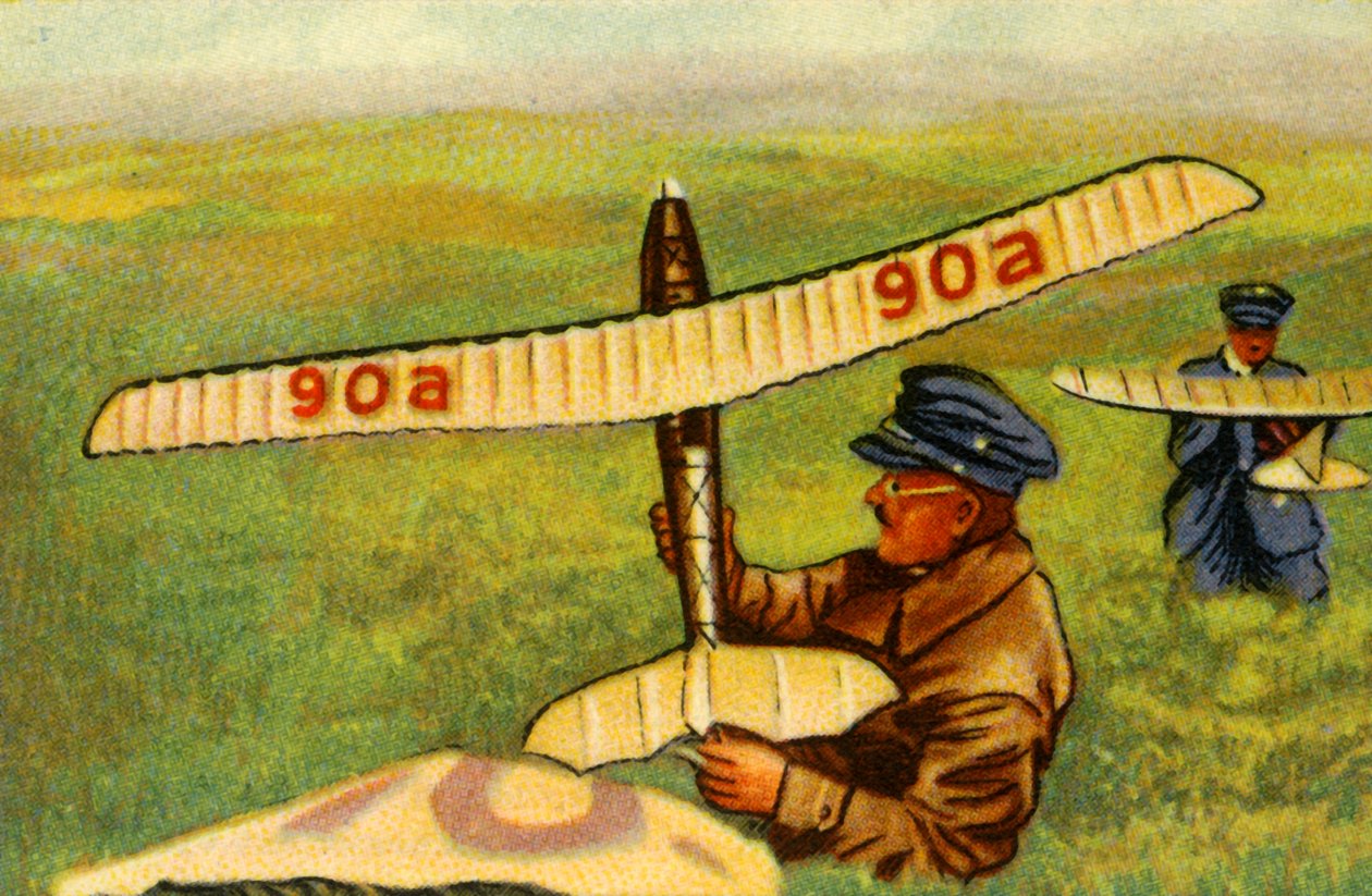 Tzschoppe modellfly, 1932. av Unbekannt