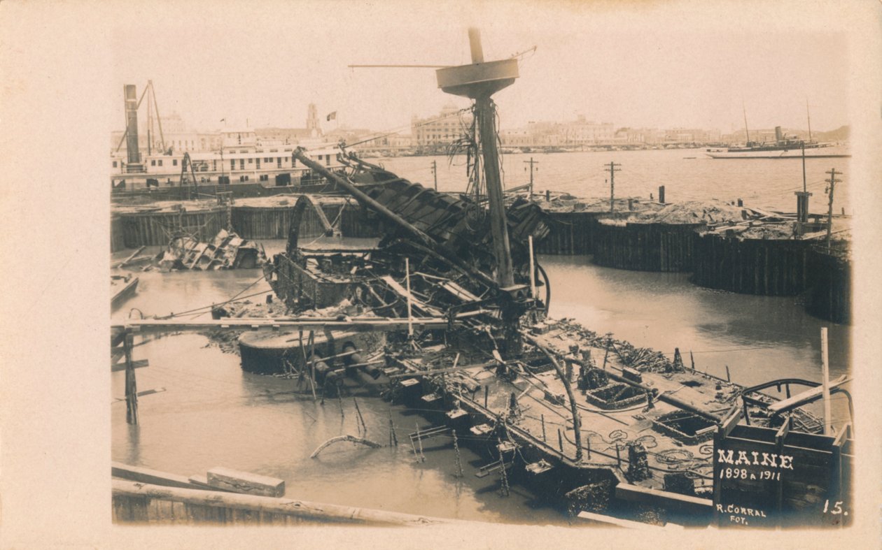 USS Maine, 1911 av Unbekannt
