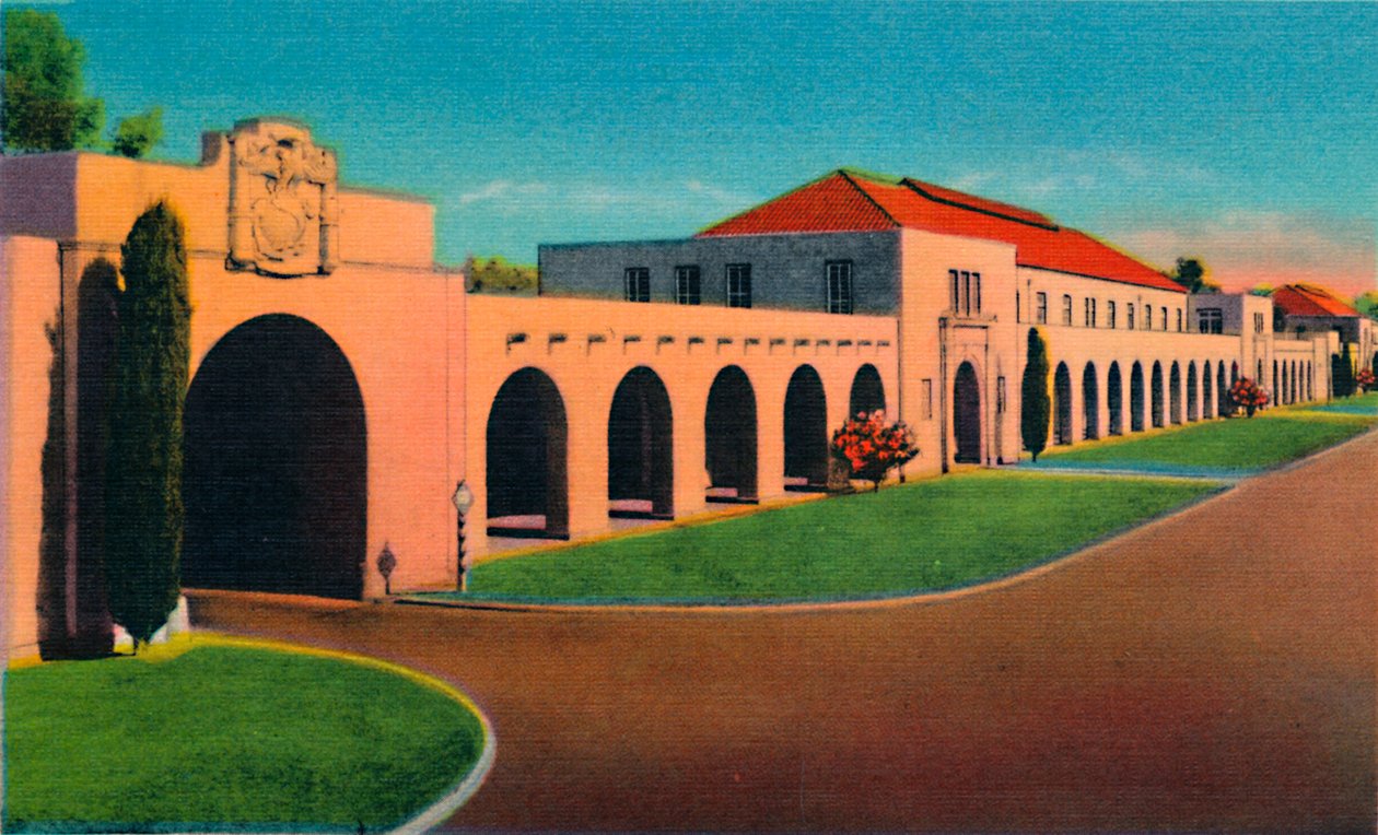 US Marine Corps Base. San Diego, California, c1941 av Unbekannt